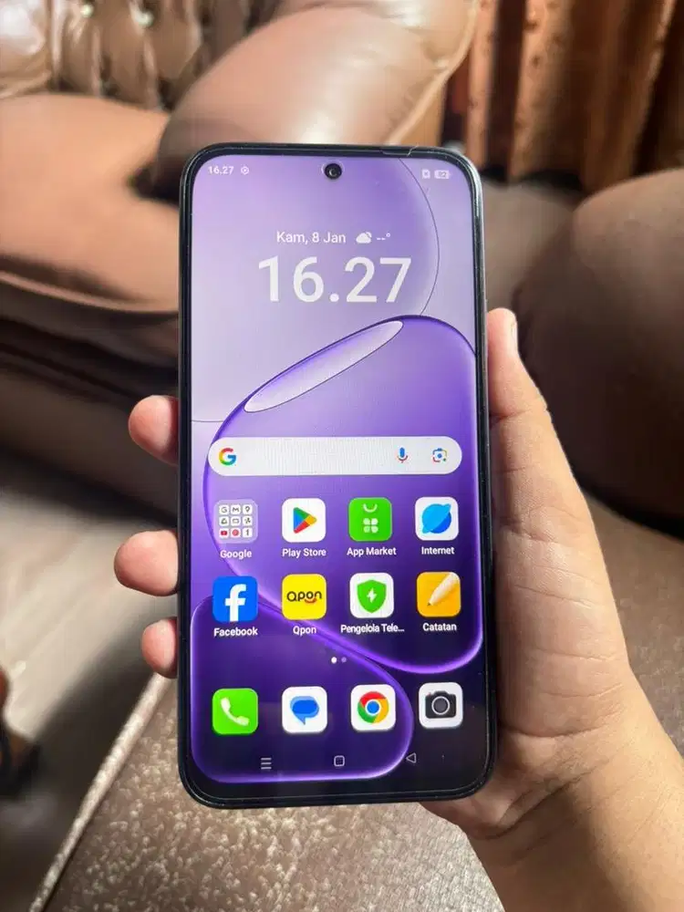Oppo A6T ram 4+8/64gb fullset mulus 99% like new