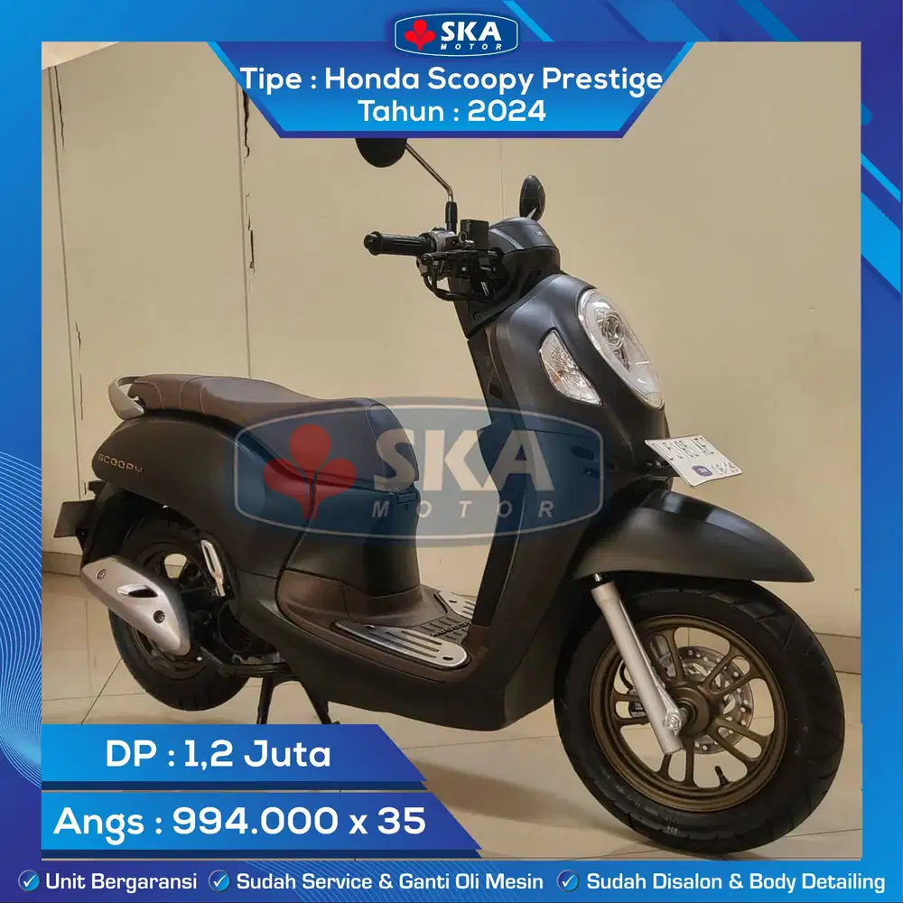 Honda Scoopy Prestige Tahun 2024