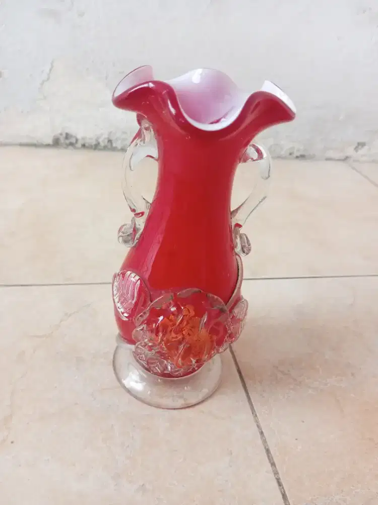 Vas bunga kristal