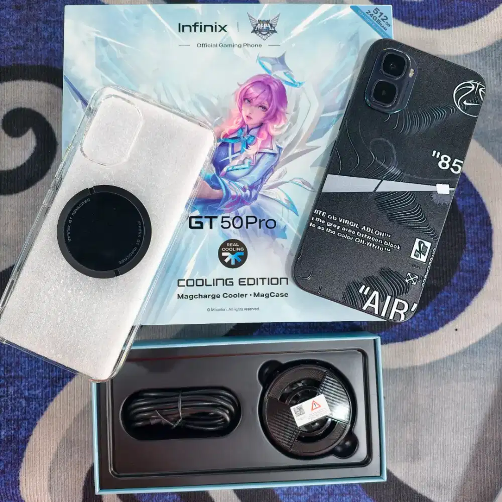 Infinix GT 50 PRO Spesial Box cooling edition 12/512 beli Agustus ini