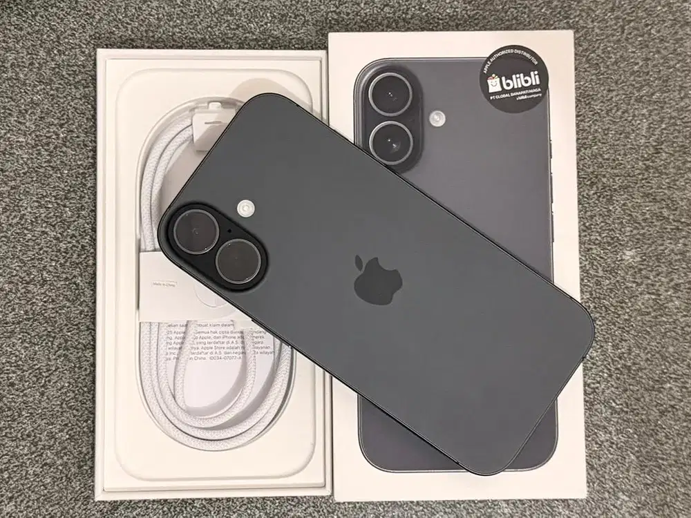 Iphone 17 256Gb Black Resmi Blibli
