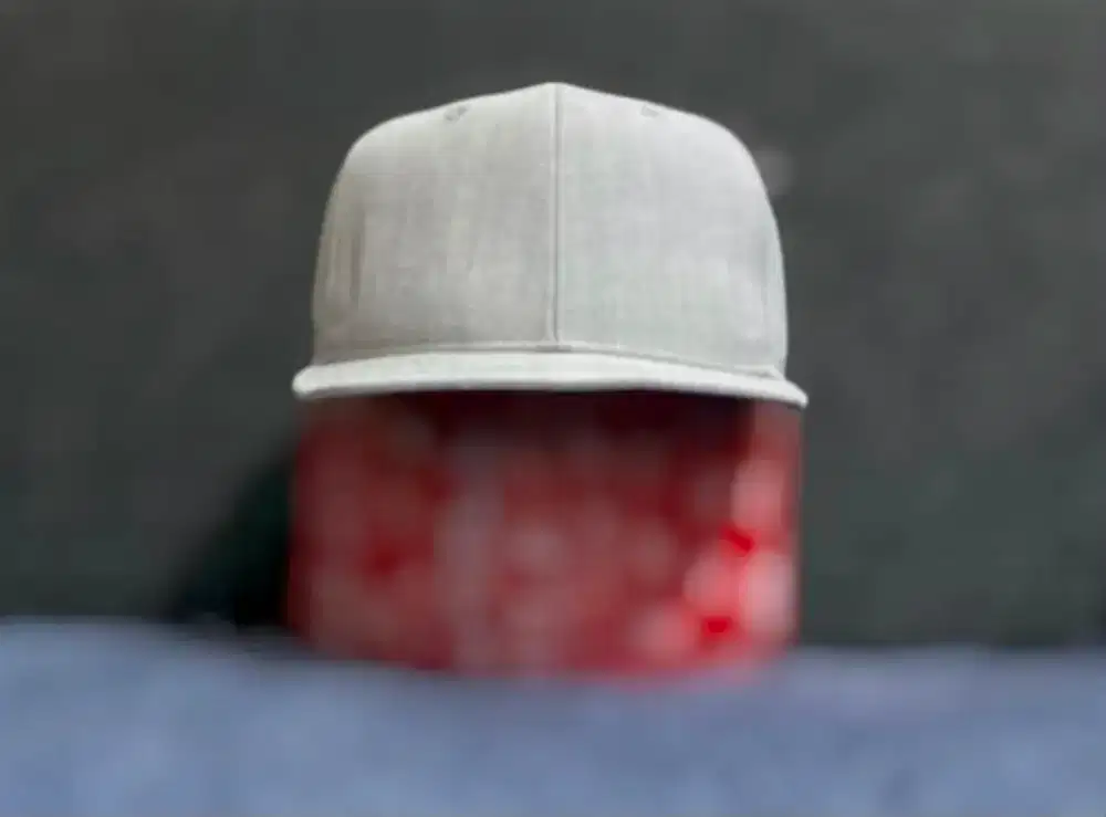 Topi Snapback Polos Model Flat Second