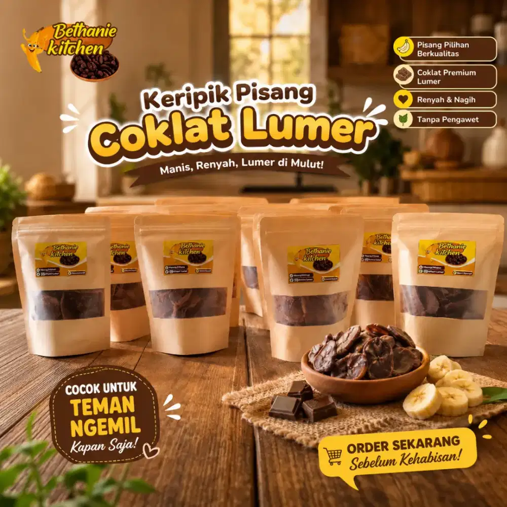 Keripik pisang lumer