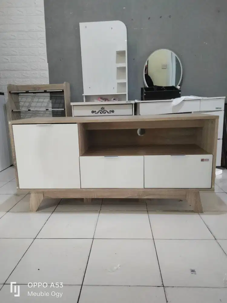 READY MEJA BUFFET TV/RAK TV 5 INCHI TERLARIS SALE