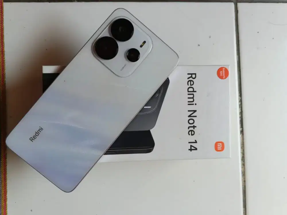 Redmi note 14 4g 8/128 Mulus lengkap