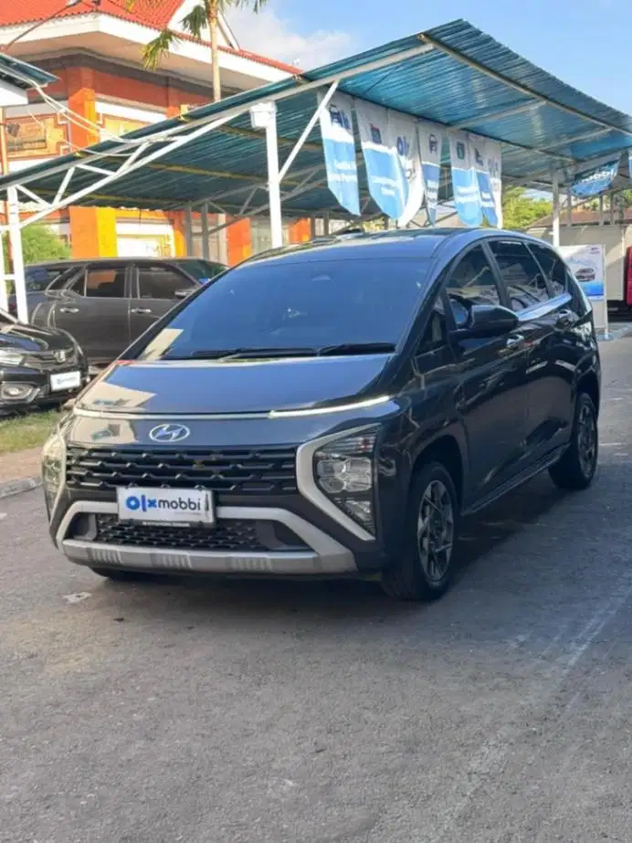 Hyundai Stargazer 1.5 Prime Bensin AT 2024 Abu Abu
