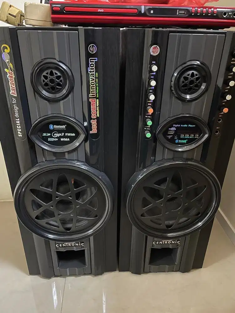 SPEAKER CENTRONIC CT 8008 DAN AUDIO PLAYER GMC BM -081Q
