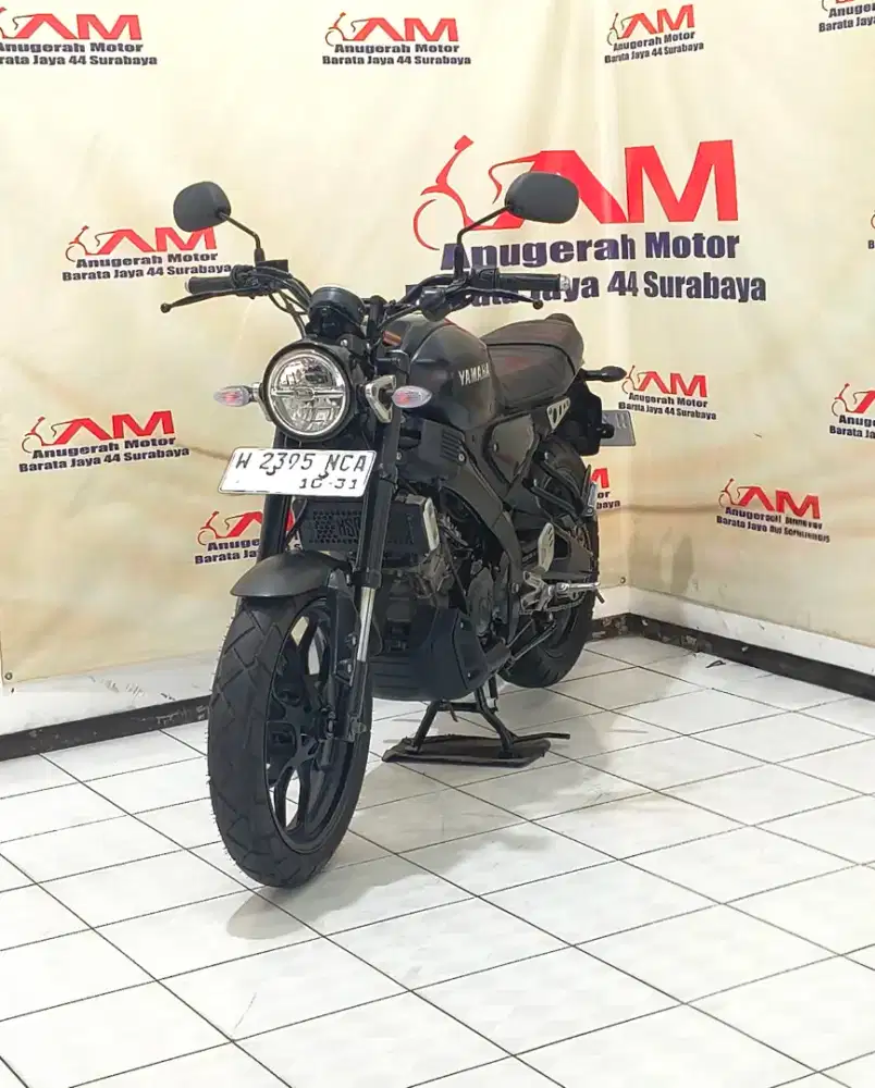 Nopol Baru Yamaha XSR 155 Tahun 2021 Warna Hitam