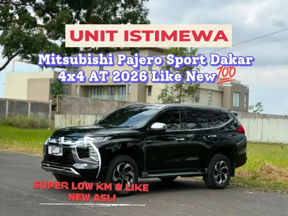 Dijual Mitsubishi Pajero Sport Dakar 4x4 AT 2026 Like New