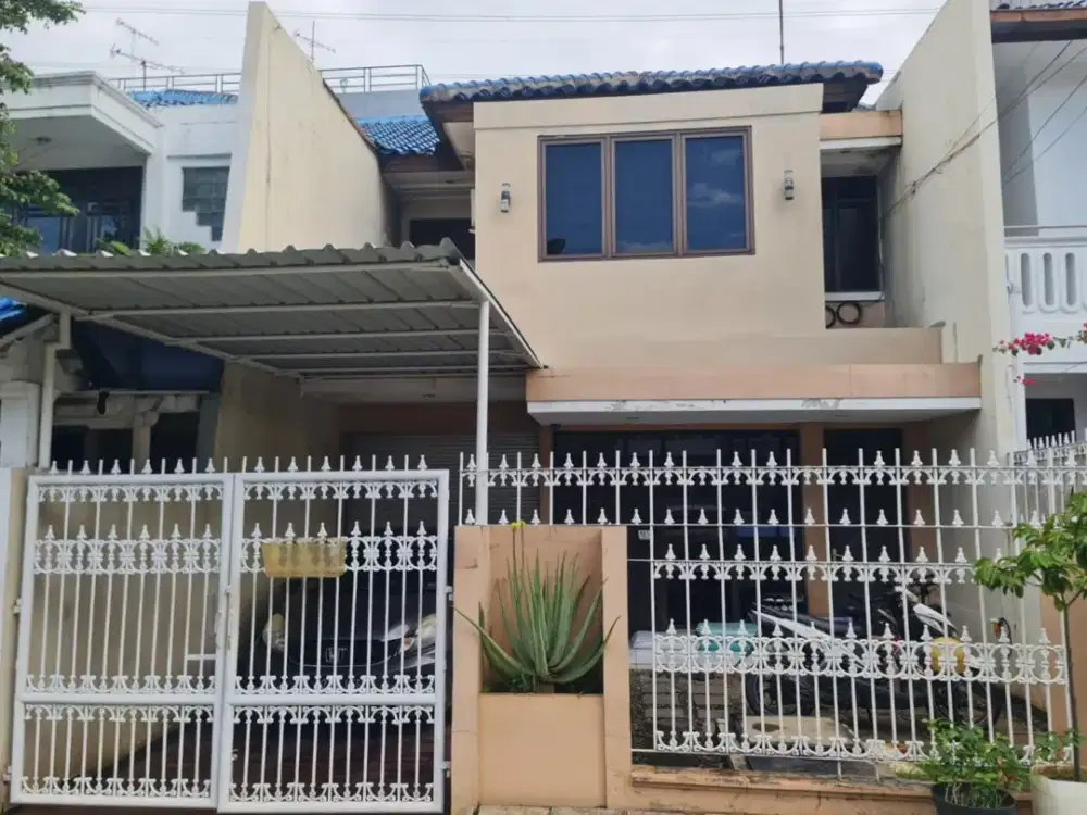 Jual Rumah di Pluit Mas LT 150 m2 Dimensi Lebar 7 Hadap Utara Dekat Akses Tol