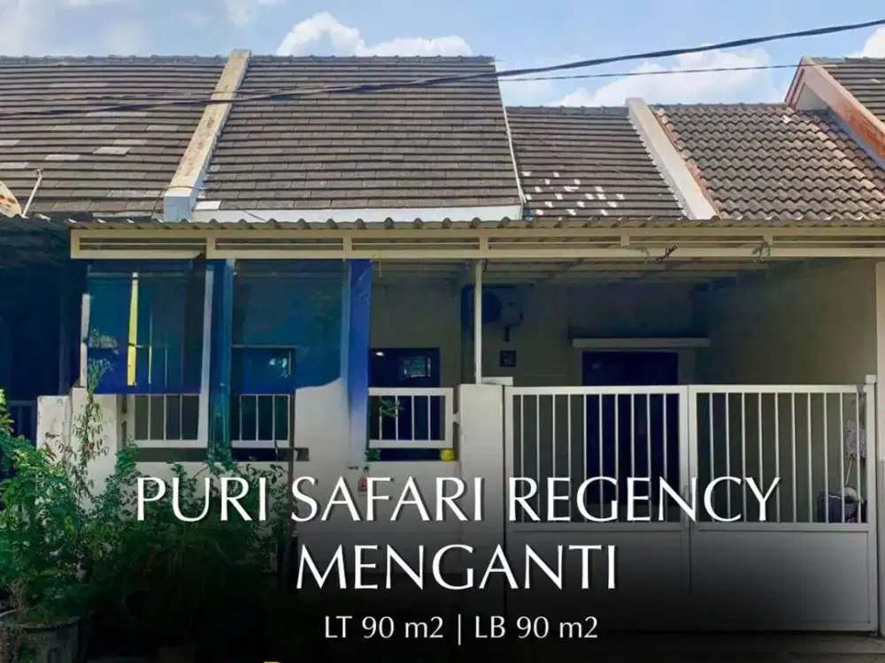 Dijual Rumah Puri Safira Regency, Menganti