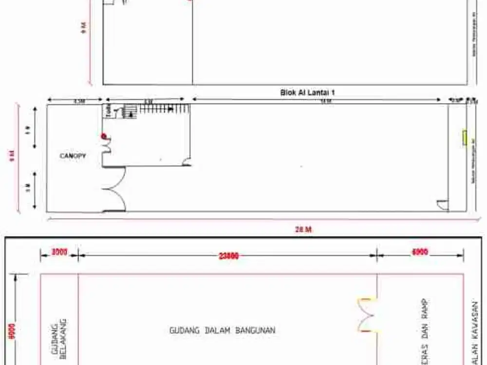 dijual  gudang gandeng dipergudangan  daan mogot tangerang