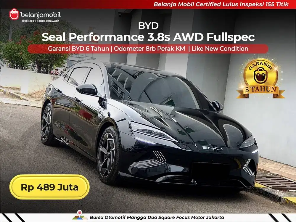 [ LOW KM 8RB ] BYD Seal Performance 3.8s AWD Fullspec AT 2024/2025