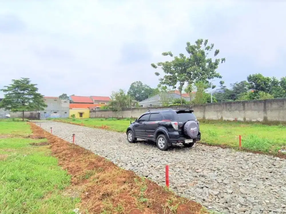 Dijual Kavling Row Jalan 5 meter, 12 Menit ke Tol Pamulang