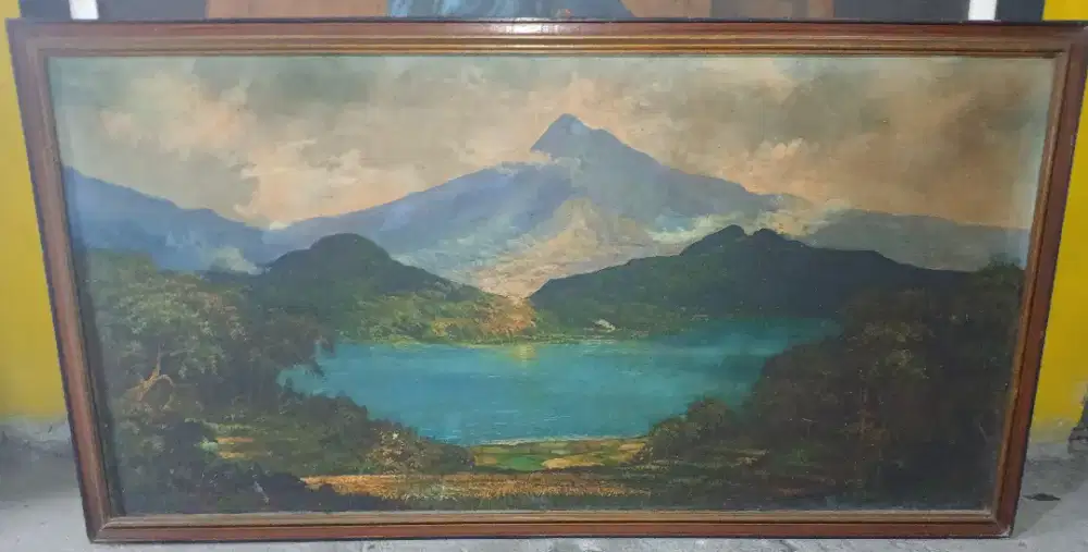 Lukisan pemandangan lama