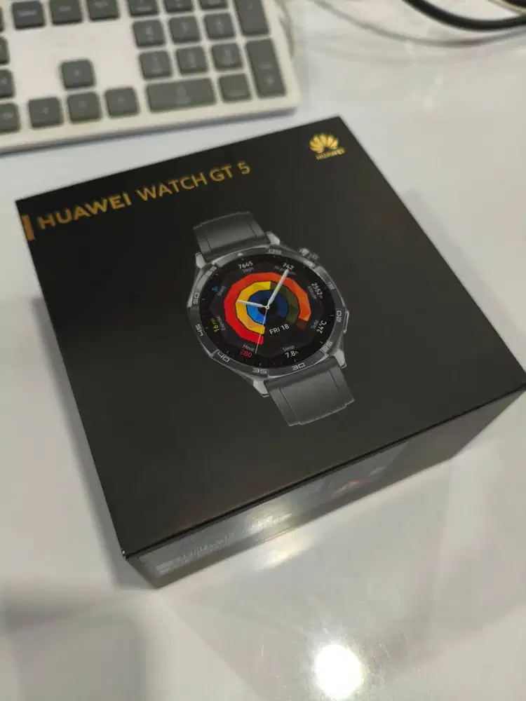 Huawei Watch GT 5 46mm – Mulus, Lengkap Box