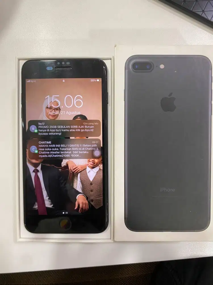 Jual iPhone 7+ 128GB Ibox