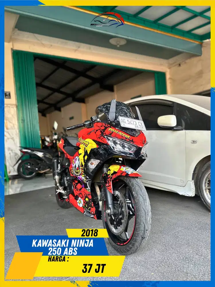 KAWASAKI NINJA 250 ABS 2018 KEREN POLL MASZEHH HIKMAH MOTOR KEPUH