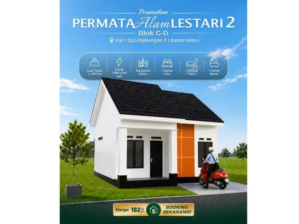 RUMAH SUBSIDI TYPE 36 PONTIANAK - KUBU RAYA