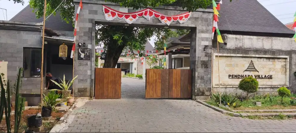 Rumah Asri dengan model Bali