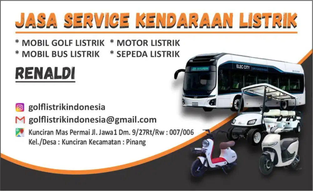 Jasa Service Kendaraan Listrik