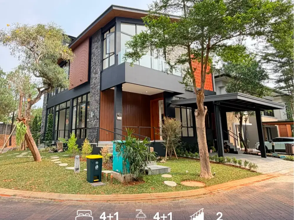 Brand New Rumah Hook di Kawasan BSD City