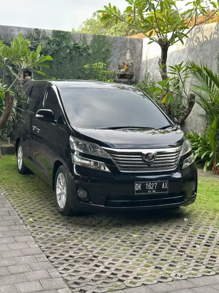 VELLFIRE CBU 2011 MATIC ASLI BALI LOW KM ISTIMEWA SIAP PAKAI