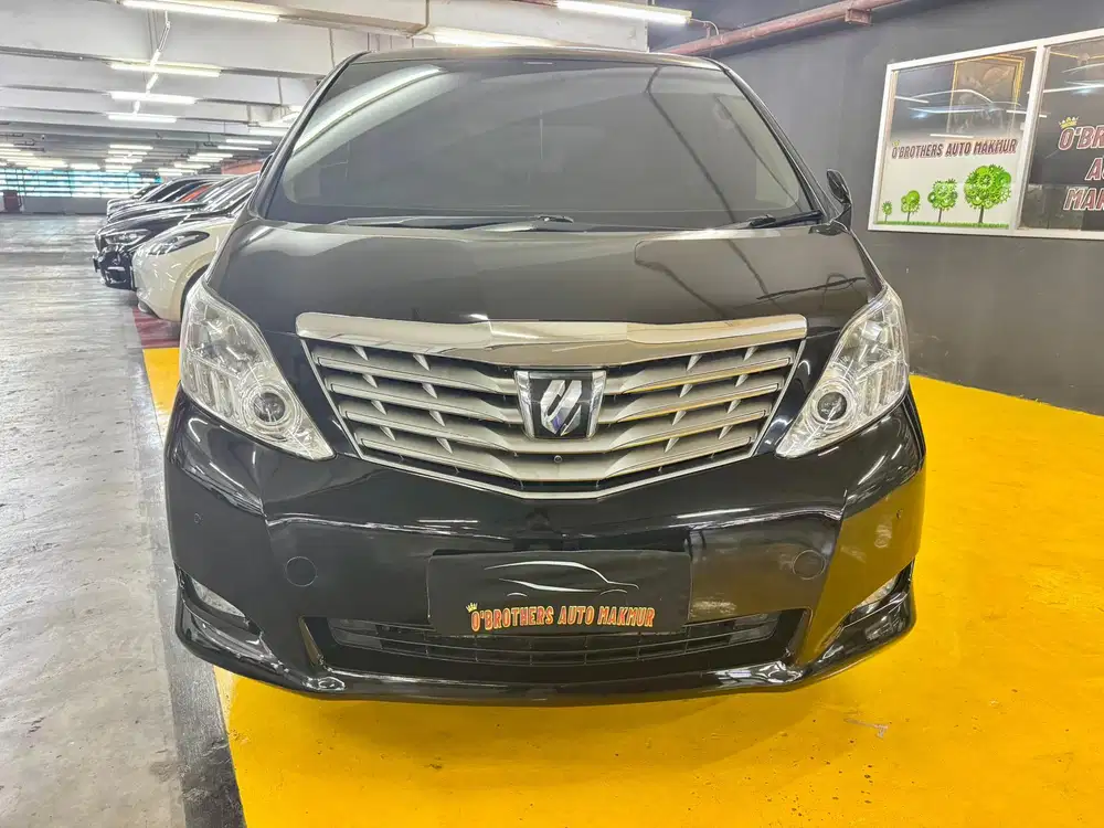 TERMURAH TOYOTA ALPHARD SC AT 2010 HITAM PREMIUM SOUND