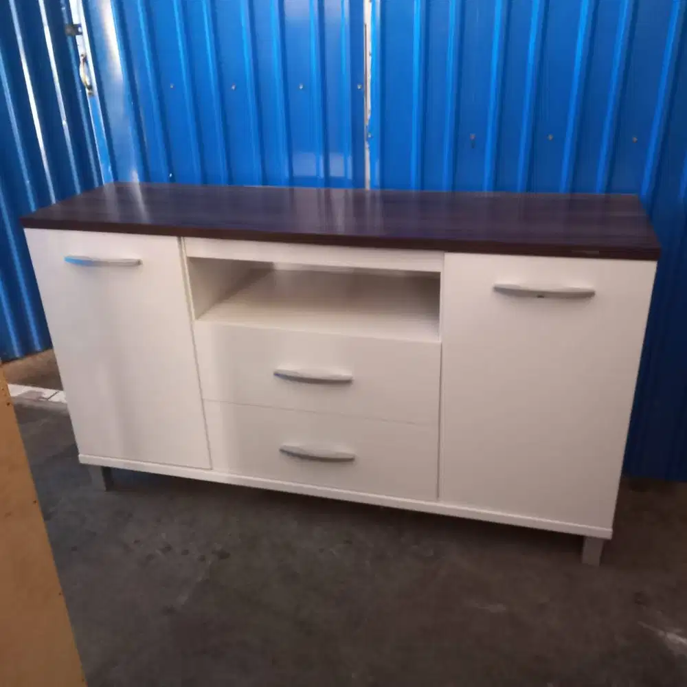 SALE ! MEJA TV/BUFFET TV 55 INCHI TERLARIS