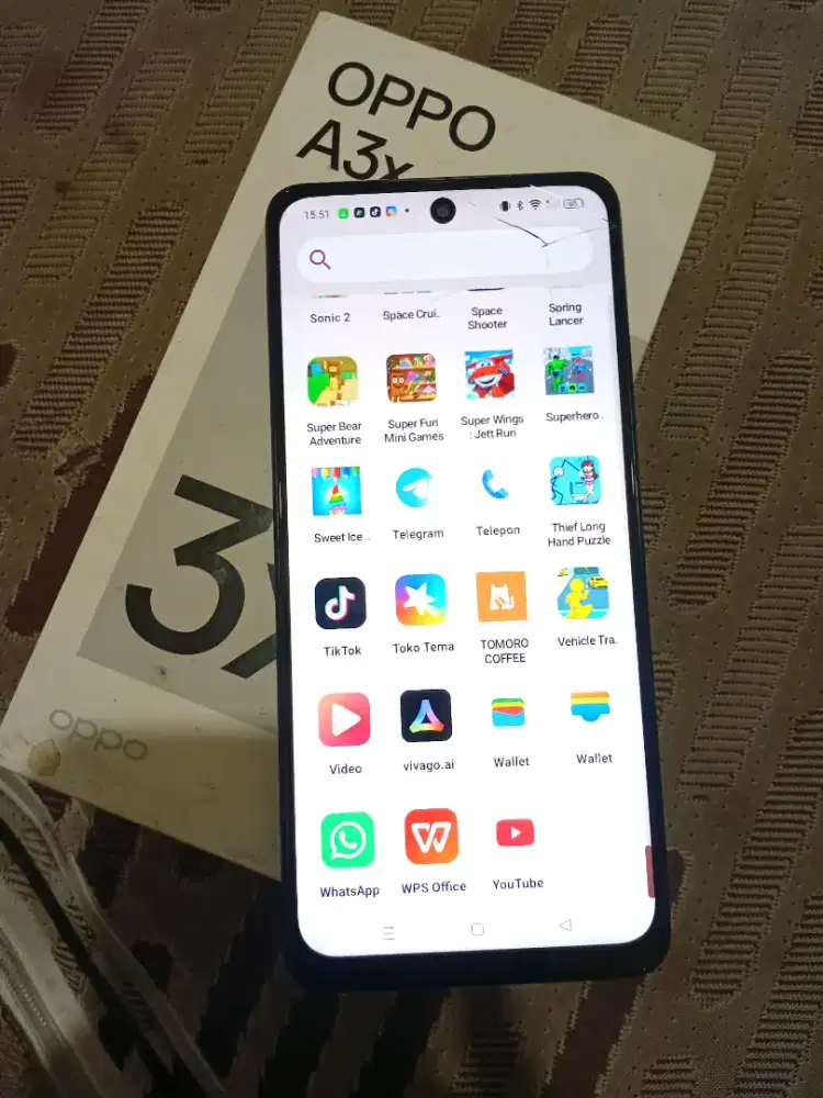 Hp oppo A3x jual BU