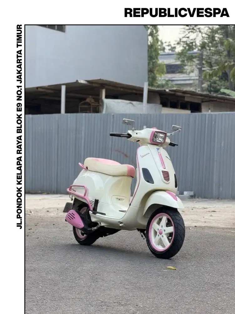TERMURAH PIAGGIO VESPA S150 3V IE TAHUN 2013 WHITE Perfect Condition