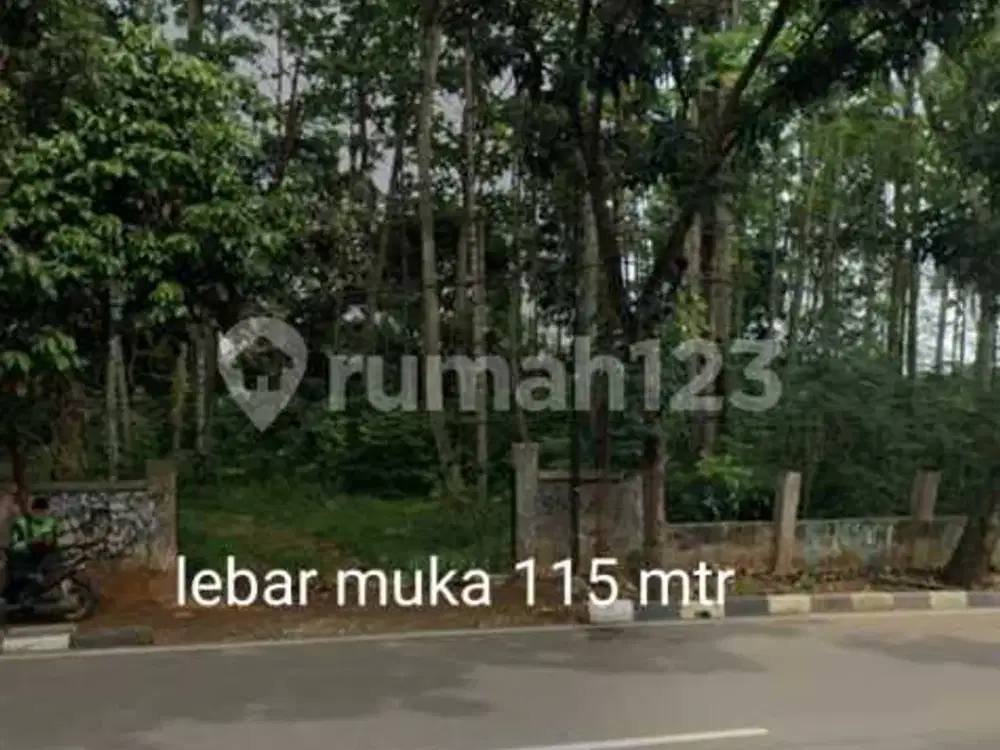 Dijual Tanah Komersil 4853 M2 di Jalan Raya Serpong
