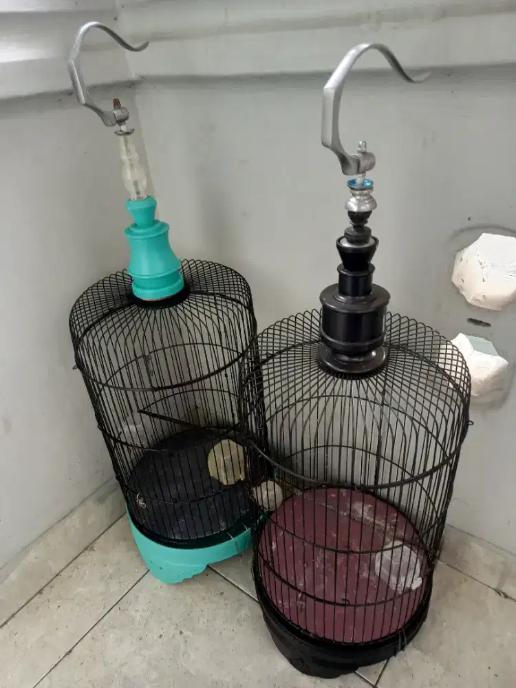 Jual 2 Kandang Burung LB Kecil