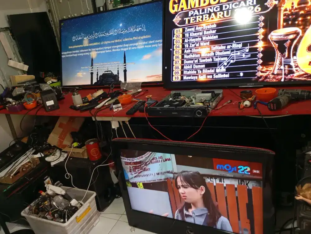 Servic Tv led,lcd,tabung,mesin cuci,microwave,water heater