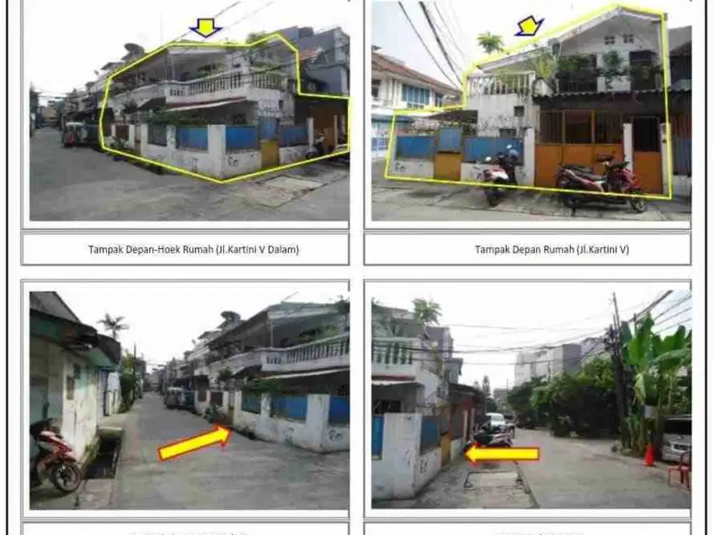 dijual rumah kartini 5 jakarta pusat