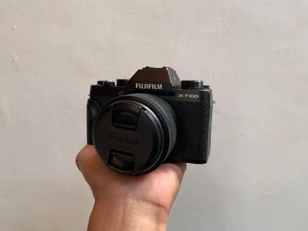 Kamera fujifilm xt100 x-t100 kit bukan xa3 xa5 xt10 xt200