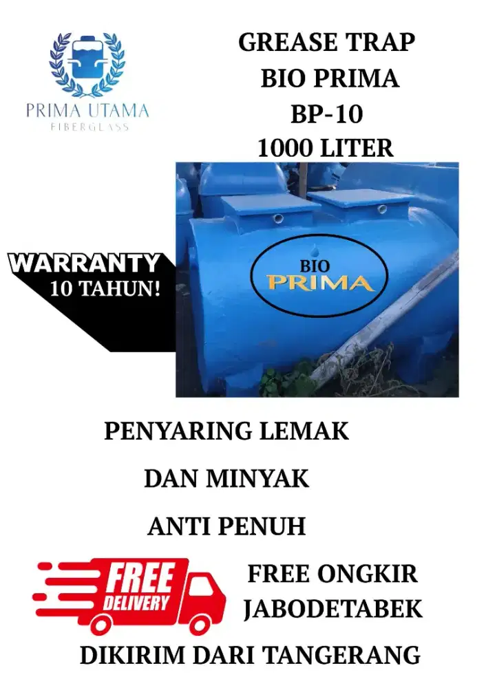 Grease Trap 1000 Liter