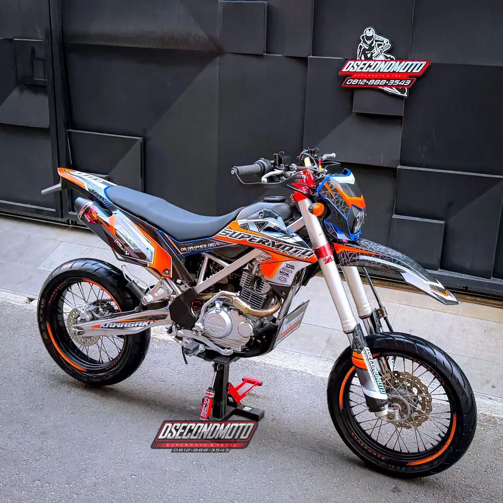 KLX 150 FULL SPEC‼️TRAIL SUPERMOTO SIAP TOURING RALLY ADVENTURE TRABAS