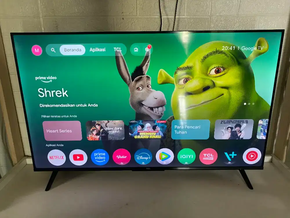 Dijual cepat TV TCL 43 Inch