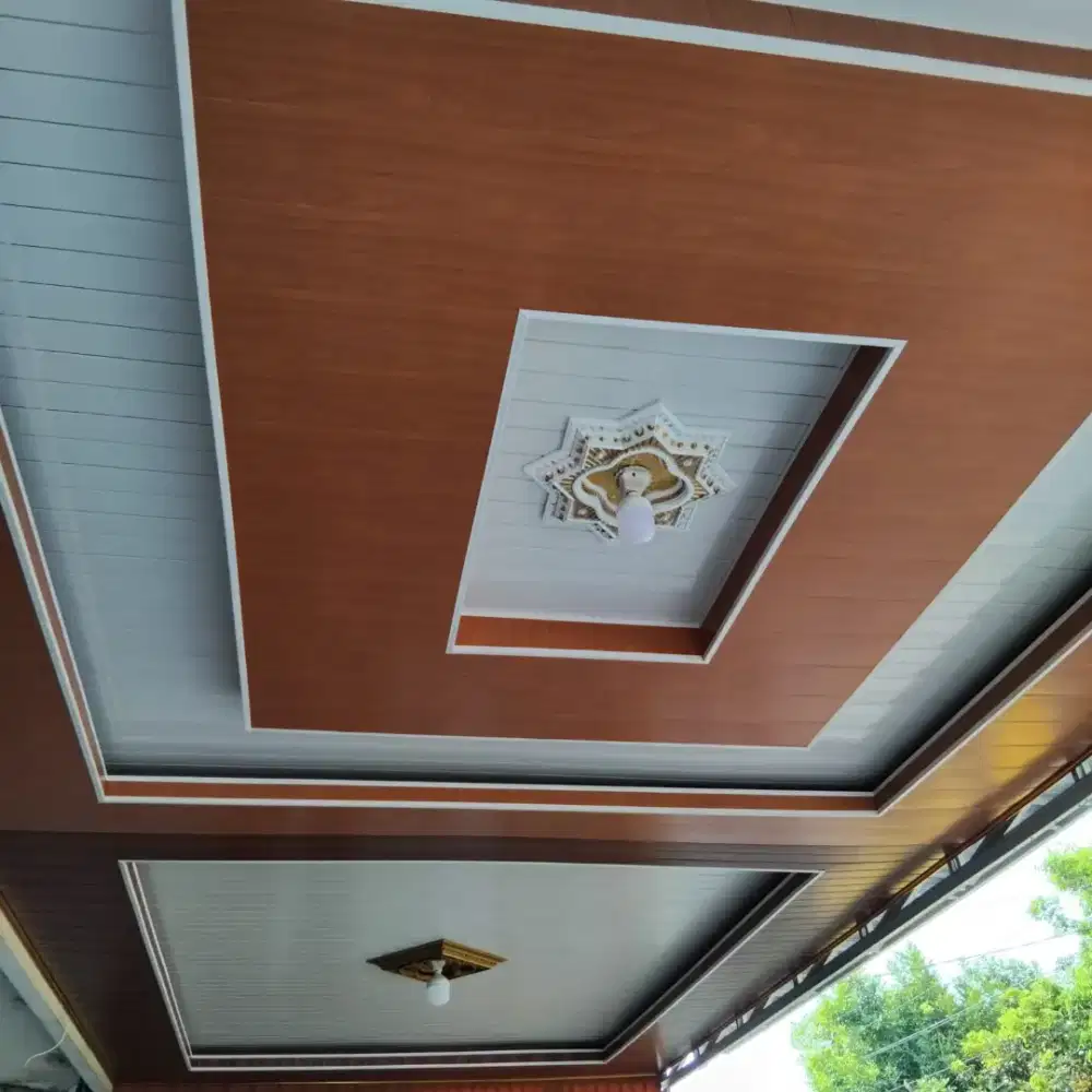 Pvc plafon dan wpc panel