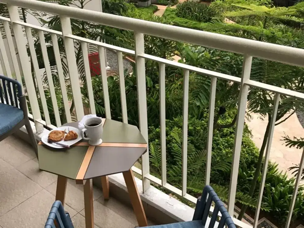 Dijual apartemen di Sherwood, balkon hdp taman,  Kelapa Gading