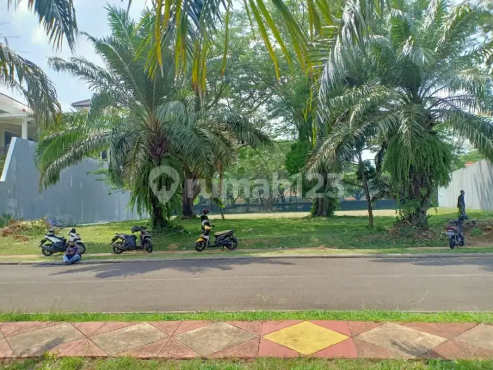 Kavling kawasan elit alam sutera Kavling danau biru