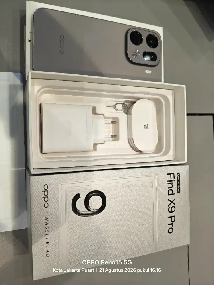OPPO FIND X9 PRO

RAM 16
ROM 512

LENGKAP FULSET 
PLUS GARANSI