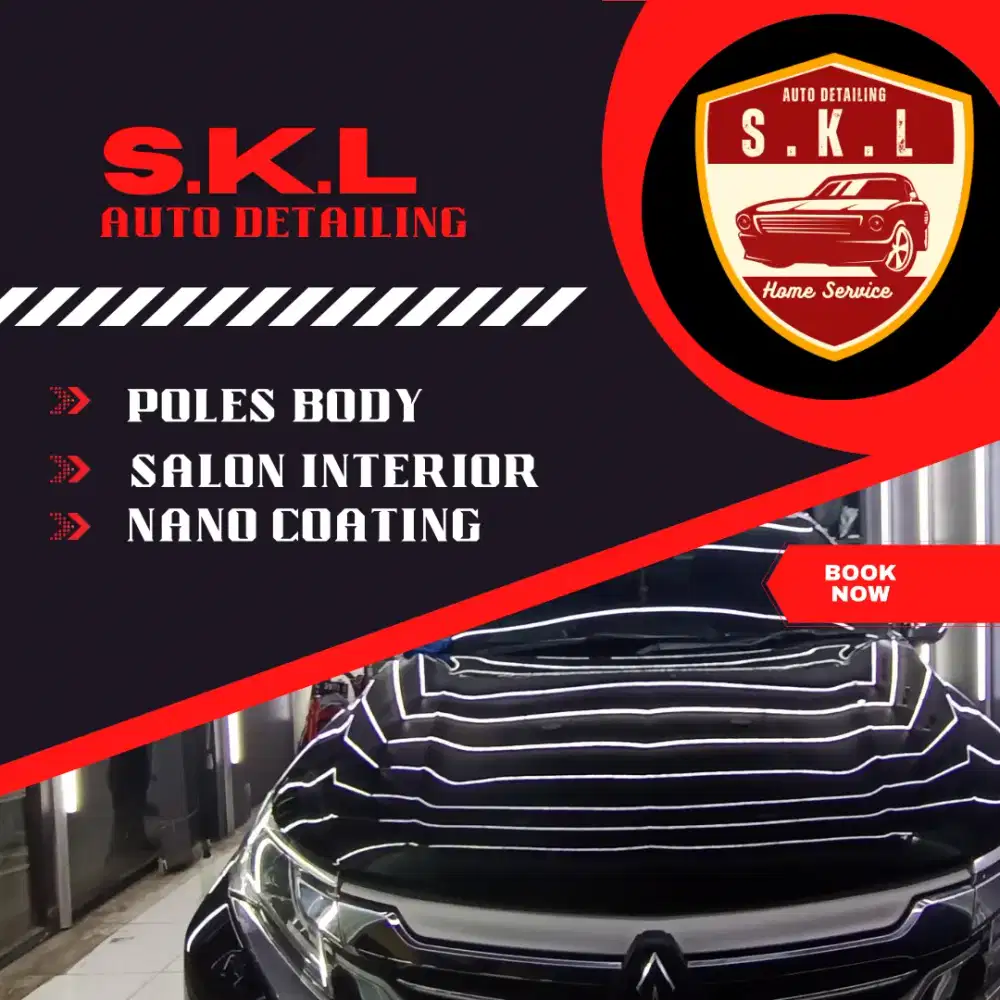 Salon mobil panggilan. Detailing mobil. Poles mobil panggilan