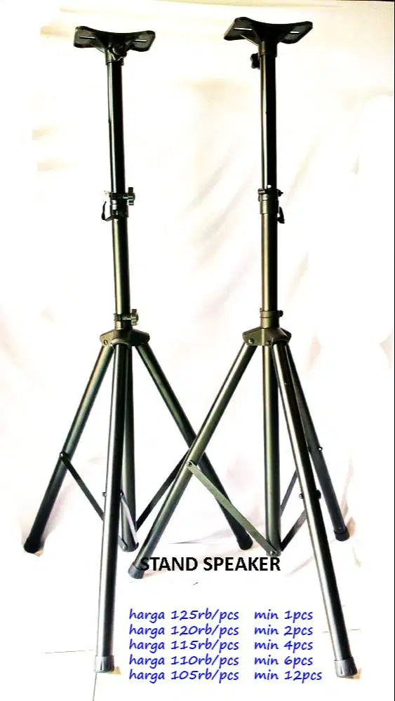 stand speaker bahan kokoh