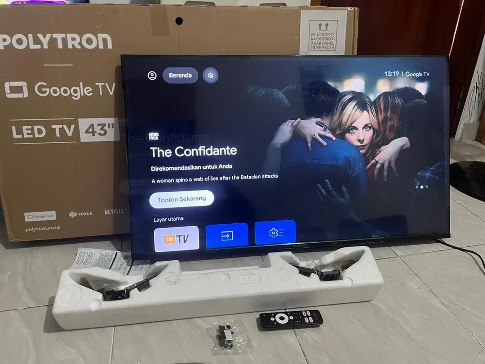 TV Polytron google tv 43 inc new model