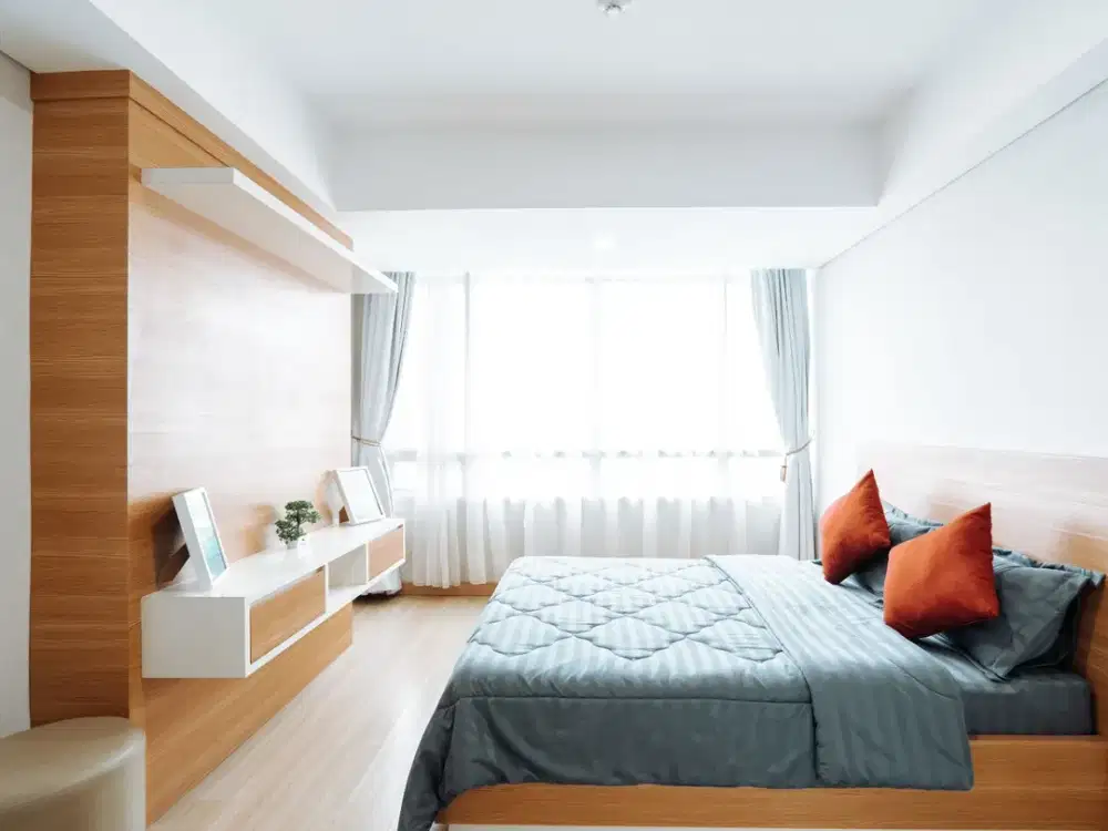 Sewa Apartemen Skandinavia Full Furnished 2 Kamar Tidur Siap Huni Lt 11 di Tangerang