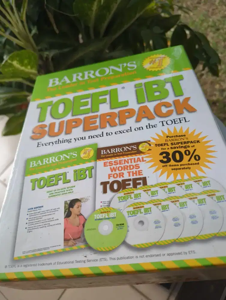 [For Sale] Barron's TOEFL iBT Superpack