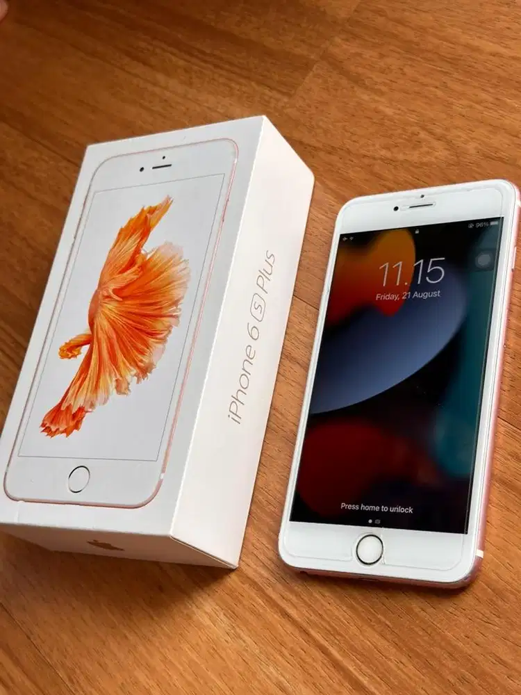 IPHONE 6s PLUS 128GB ROSEGOLD SET BOX