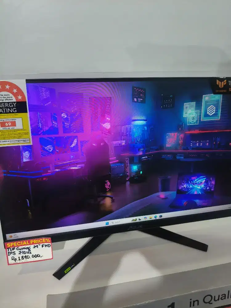 tuf gaming 24 inc fhd IPS 240 hz cicilan by kredivo